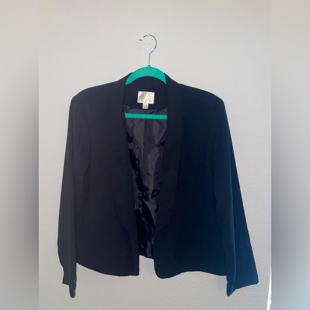 Decree Size XL Blazer, Black
